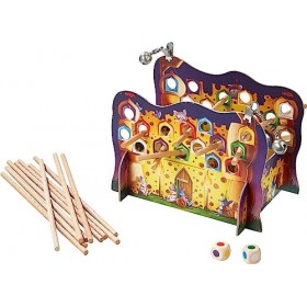 HABA Chut société Enfant-Un Jeu d’adresse et de Concentration-5 Ans et plus-307019, 307012, Coloré