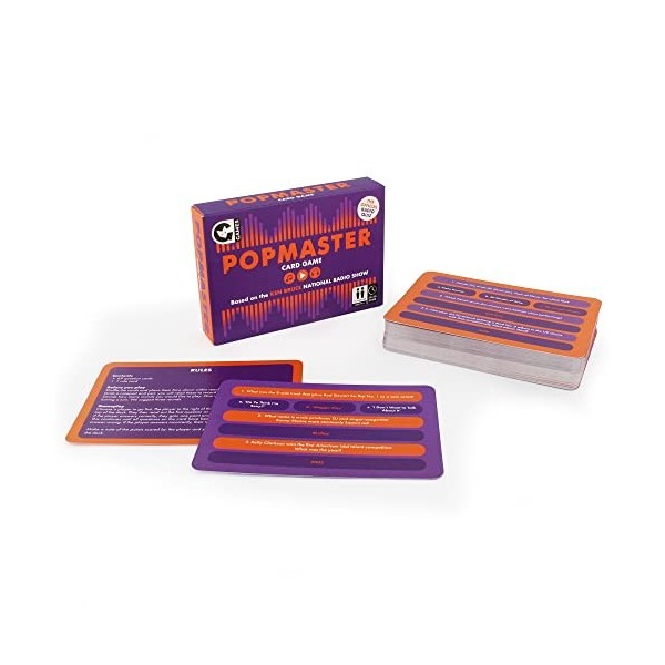 Maia Gifts Popmaster Quiz Card Game