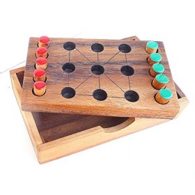 Logica Jeux Art. Magie des Numéros - 3 Jeux en 1 - 2 Casse-tête Mathématique + Jeux Tic-Tac-Toe - Difficulté 2/6 Moyen