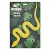 Zappi Co Golden Python Serpent en caoutchouc réaliste – Respectueux de lenvironnement et non toxique, parfait pour Halloween