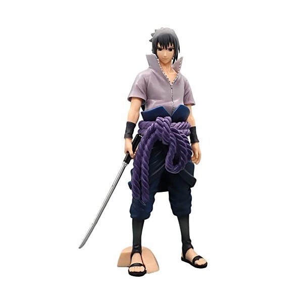 Naruto Figurine, Sasuke Figure Figurines daction Anime Naruto Shippuden Modèle de Personnage de Jouets Figurine Accessoires 