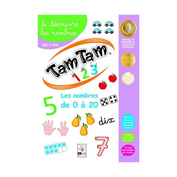 TAM TAM 1 2 3 - Je DECOUVRE Les NOMBRES