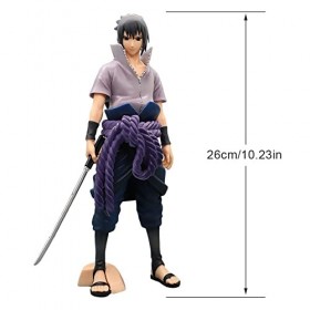 Naruto Figurine, Sasuke Figure Figurines daction Anime Naruto Shippuden Modèle de Personnage de Jouets Figurine Accessoires 