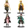 ZORTORZ Figurine Anime 4 Pièces, Figurines daction pour Enfants, Figurine Manga, Collectionneurs de Jouets dAnime, Collecti