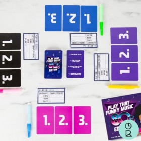 Jouez à Cette Musique Funky années 80 – Devinez la Chanson – Jeu pour Jouer avec Vos Amis / Votre Famille – Amusement sans 