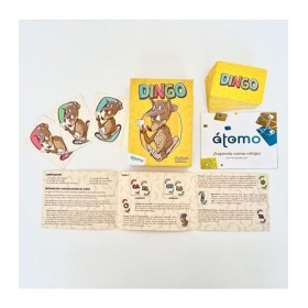 Atomo Games Dingo. Jeu de Cartes pour Toute la Famille