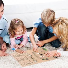 NAZHUA société Base-Ball | Plateau Baseball créatif en Bois - société interactif Parent-Enfant, Jeux société éducatifs précoc