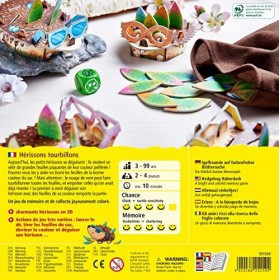 HABA - Hérissons Tourbillons - Jeu de société Enfant - Jeu de Mémoire et dapprentissage - 2 à 4 Joueurs - 3 Ans et Plus, 305