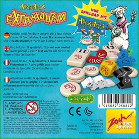 Zoch 601105081 Jeu de Plateau - Heckmeck Extrawurm