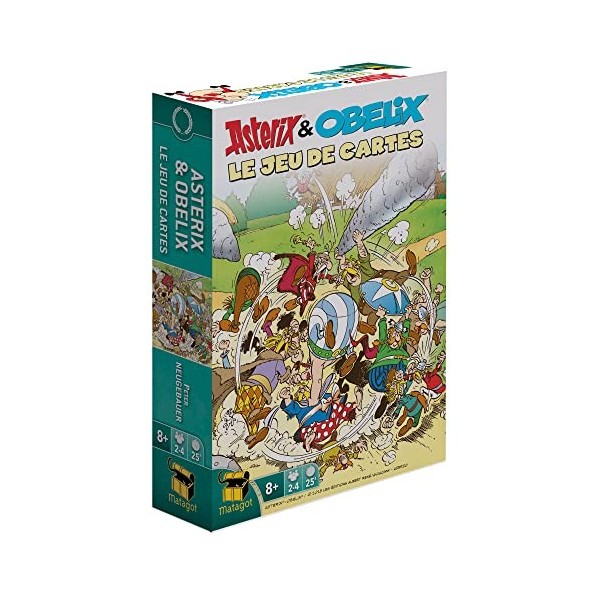 Matagot Asterix & Obelix, Le Jeu De Cartes Jeu de société - Jeu Famille - Entre Amis - 2 à 4 Joueurs - dès 8ans