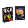 KEZAO - Jeu de Cartes coloré et Amusant avec 4 dés - Rapidité et Observation - Jeu de société Famille et Enfant – Parties Rap