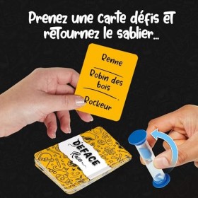 Tomy Games T73588 Deface Race, Jeu Familial de Dessin pour 4 Joueurs ou Plus, pour Adultes et Enfants à Partir de 8 Ans, Mult