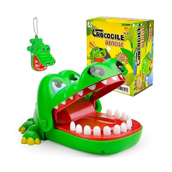 Jeu De Jouets De Crocodile pour Enfants | Jouets Classique de Dentiste de  Crocodile de Morsure de Bouche | Jeu de société pou