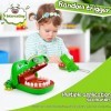 Jeu De Jouets De Crocodile pour Enfants | Jouets Classique de Dentiste de Crocodile de Morsure de Bouche | Jeu de société pou