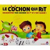 Dujardin - Le Cochon qui Rit par 2 - Jeu de société pour enfant - A jouer en famile - 2 joueurs - Dès 4 ans
