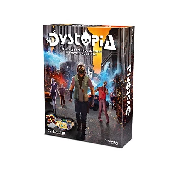 Dujardin Dystopia - Jeu De Stratégie - Qui Sauvera LHumanité - Jeu De Cartes - Jeu dAmbiance Ados et Adultes - A Partir De 