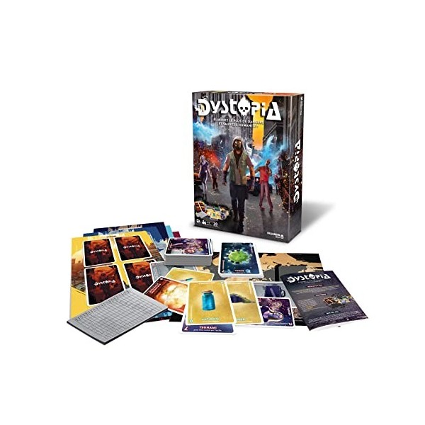 Dujardin Dystopia - Jeu De Stratégie - Qui Sauvera LHumanité - Jeu De Cartes - Jeu dAmbiance Ados et Adultes - A Partir De 