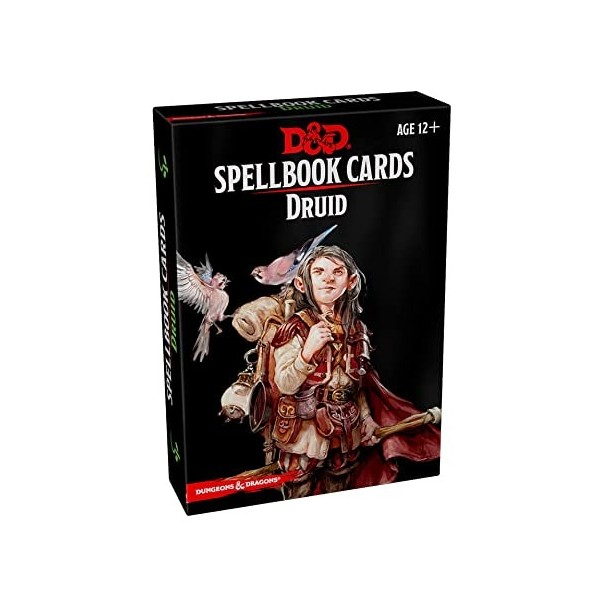 Dungeons & Dragons Spellbook Cards: Druid D&D Accessory - Version Anglaise 