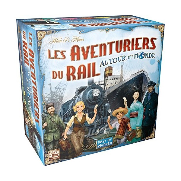 Days of Wonder - Les Aventuriers du Rail : Extension USA 1910 - Version Française - Jeu de Société pour Enfants dès 8 ans - 2