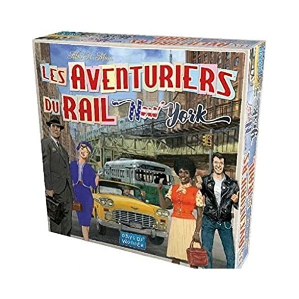 Days of Wonder - Les Aventuriers du Rail : Extension USA 1910 - Version Française - Jeu de Société pour Enfants dès 8 ans - 2