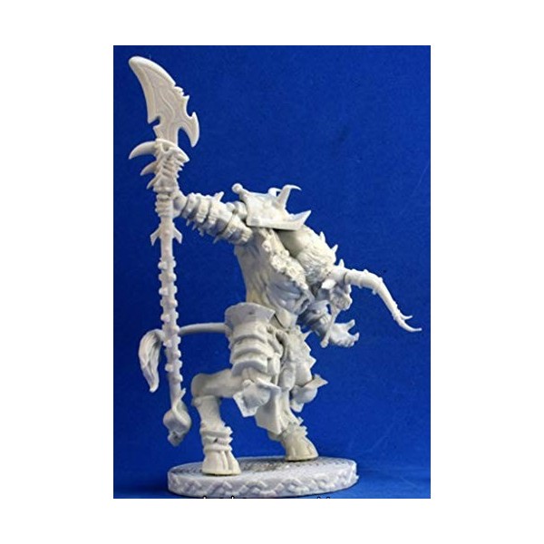 Pechetruite 1 x Minotaur Demon Lord - Reaper Bones Figurine pour Jeux de Roles Plateau - 77376