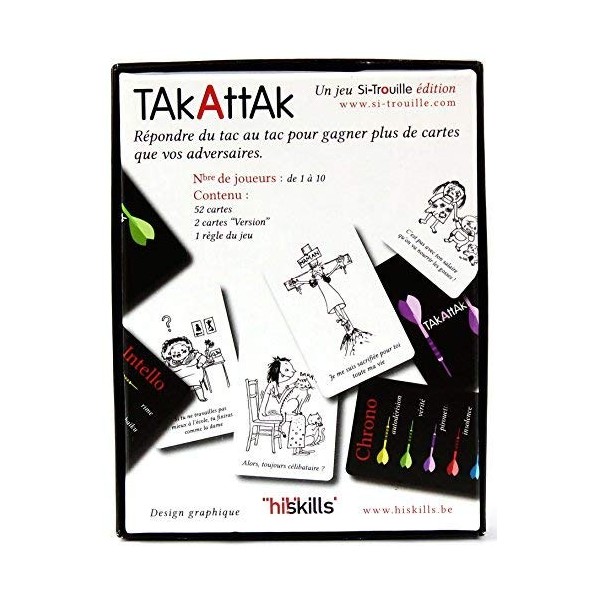 Si-Trouille éditions TAkAttAk - Répondez du tac au tac
