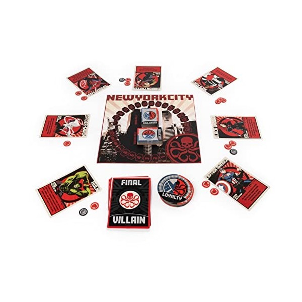 Spin Master Marvel: Hail Hydra Board Game - English