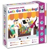 Captain Smart Jeu éducatif pour enfants, Lets Go Shopping!,Boutiques, panier,Jeu de société pour garçons et filles de 3 ans,