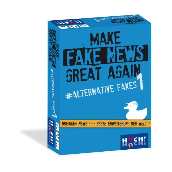 HUCH!- Autres Faits, Make Fake News Again 2, Jeu de fête, Moyen