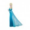 Bullyland 13446 - Set de figurines de jeu Princesse Elsa, Anna et Olaf de Walt Disney La Reine des Glaces, fidèles au détail,