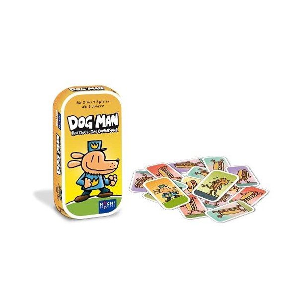 HUCH! Dog Man Jeu de Cartes