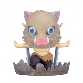 MERCHANDISING LICENCE Demon Slayer: Kimetsu no Yaiba Statuette PVC Hold Hashibira Inosuke 7 cm