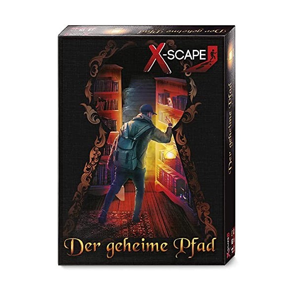 X-SCAPE - Le chemin secret - Escape Room Jeu pour 1 à 5 joueurs à partir de 12 ans - Niveau avancé