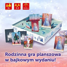 Trefl - Frozen Memories, Frozen 2 - Jeu de lit familial, souvenirs, collectionnez les figurines du film La Reine des Neiges 2