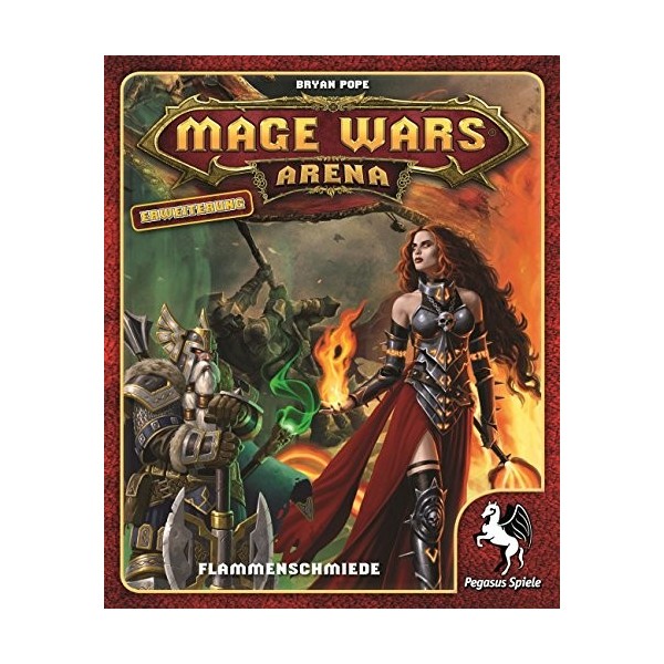 Pegasus Spiele 51877 G – Mage Wars Arena, Flamme forgé