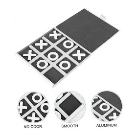 Toyvian Jouets pour Enfants Jouets pour Enfants 1 Jeu Jouet De Développement Jeu en Aluminium pour Enfants Drôle Noir Loisirs