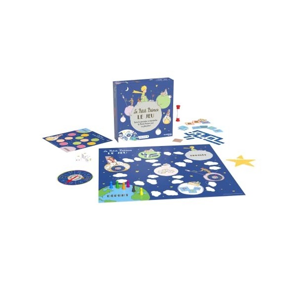 DUJARDIN - Le Petit Prince - Jeu de Plateau pour Enfants - Jeux de société Famille - Dès 5 Ans - 2 à 6 Joueurs