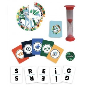 Blackrock Games Quart de Singe - Le Jeu en Version Jeu de Plateau - Jeu dambiance - Jusque à 8 Joueurs