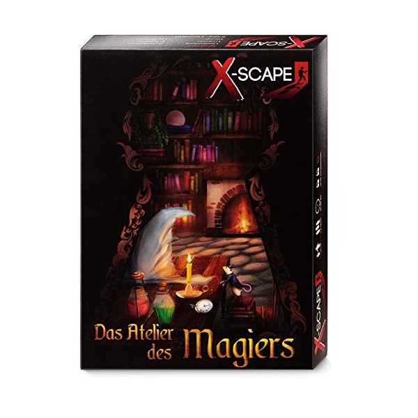 X-Scape - LAtelier des Magiciens - Jeu Escape Room pour 1 à 5 Joueurs à partir de 12 Ans - Niveau : Avancé