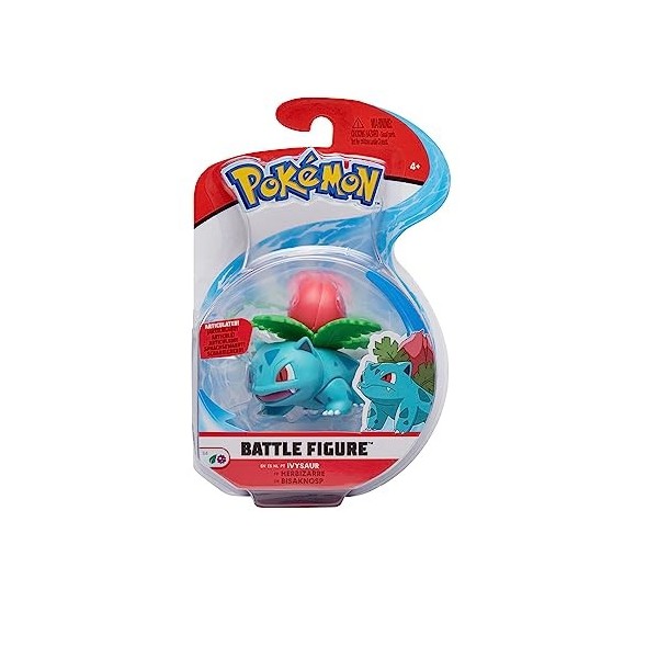 Pokemon Battle Figure - Figurine articulée Herbizarre - 97887 - Nouveauté 2020 - Neuf