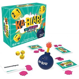 Hasbro Gaming- Ka-Blab familles, Les Adolescents et Les Enfants à partir de 10 Ans, Kablab pour Les soirées de Jeu pour 2 à 6