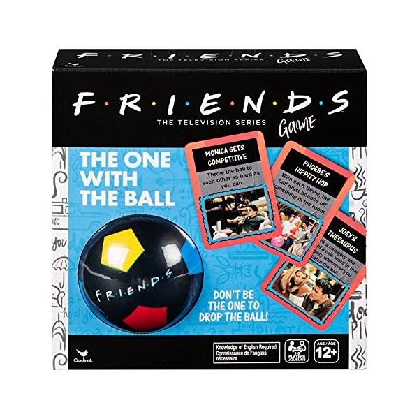 Cardinal Games - 6054083 - Jeu de Balles - Friends - Multicolore - Version Anglaise