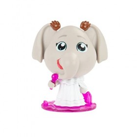 Lot de 5 Figurines Tous en scène 2 Lil Singers, Comprenant Gunter, Ash, Rosita, Johnny et Meena du Film Tous en scène 2, Fig