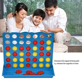 Jeu de table pour enfants Line 4, Intelligence Training 4 rangées de jeux de société Jouet interactif pour enfants avec paren