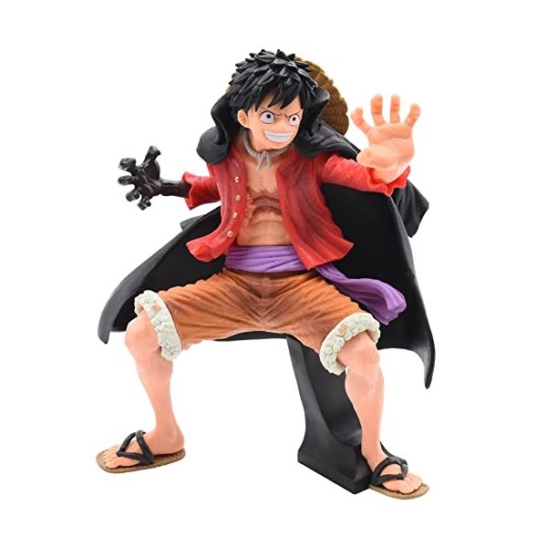Hilloly One Piece Figurine Luffy Figurine, Anime Monkey D Luffy Fig