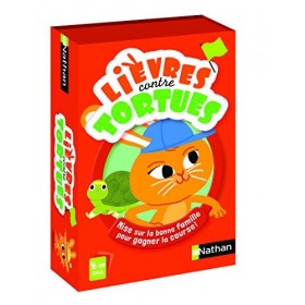 Nathan - 31427 - Lièvres contre tortues Multicolore