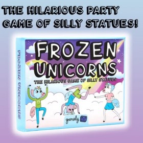 Frozen Unicorns: The Hilarant Pocket Size Party Game of Silly Statues. Le Jeu Familial Rapide à Apprendre Qui Fait Rire Les E