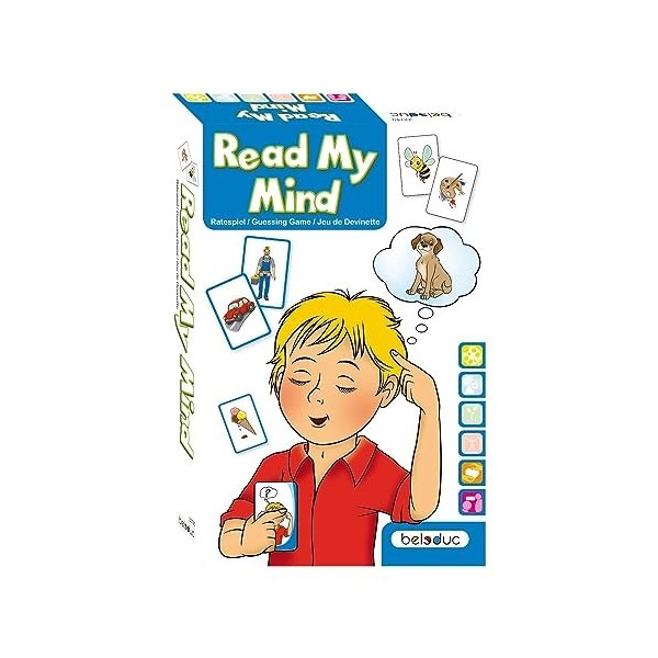 Beleduc- Read My Mind Jeu, 22740, Multicolore