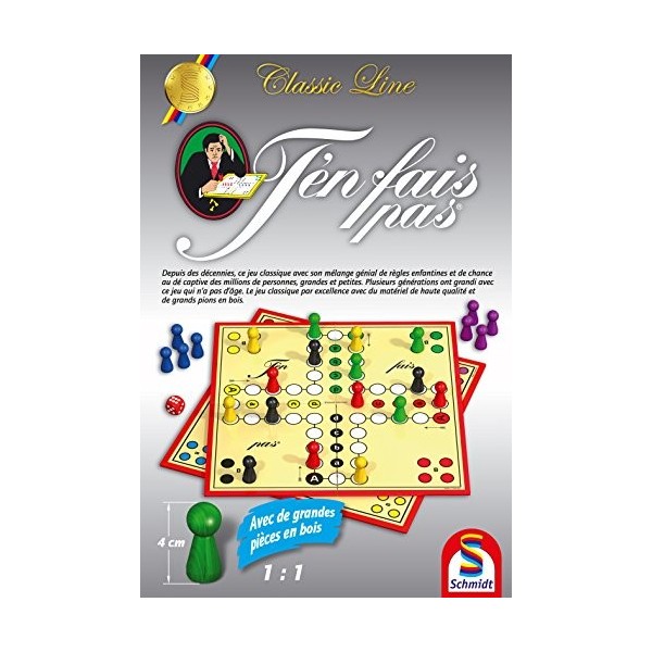 Schmidt - 88108 - Jeu de Plateau - Classic Line - Ten Fais Pas