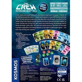 Thames & Kosmos , 691869, The Crew: Mission Deep Sea, Cooperative Card Game, Trick Taking Game, Ages 10+